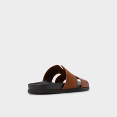 Cognac Marcelo in Cognac - Slide sandal | Aldo