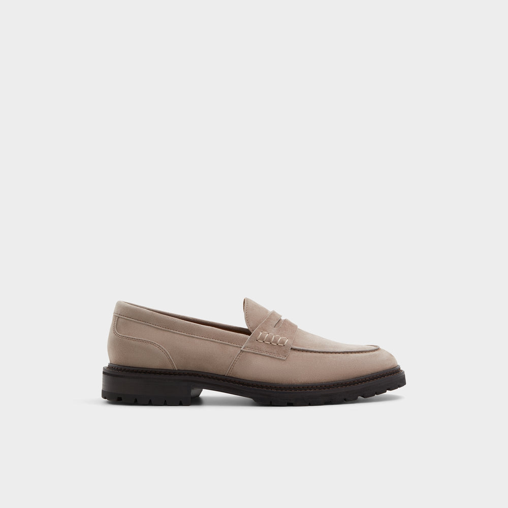 Brown Aleris Brown Men's Dress Shoes - Loafer, Lug sole | Aldo