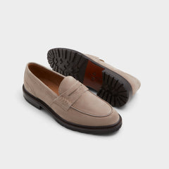 Brown Aleris Brown Men's Dress Shoes - Loafer, Lug sole | Aldo