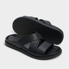 Black Kairo Black Men's Sandals & Slides - Slide sandal | Aldo