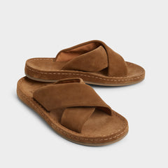 Light brown Steele Light Brown Men's Sandals & Slides - Slide sandal | Aldo