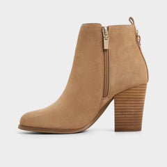 Medium Brown Noemia in Medium Brown 14116959 - Ankle boot, Block heel | Aldo