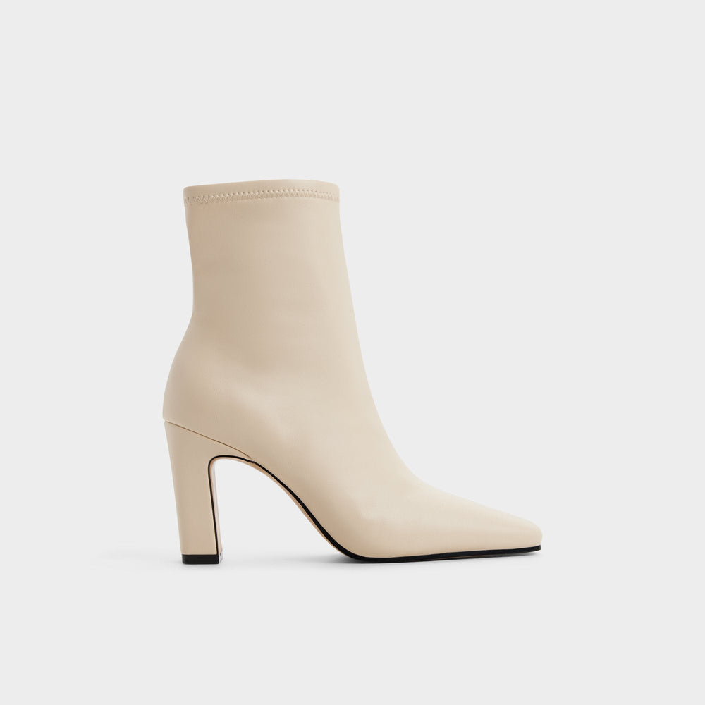 Cream Cybele in Cream - Ankle boot, Block heel | Aldo