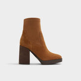 Dark Brown Voss Dark Brown Women's Casual boots - Ankle boot, Block heel | Aldo