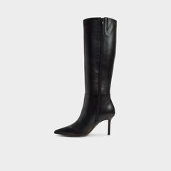 Black Saphiria in Black - Knee-high boot, Stiletto heel | Aldo