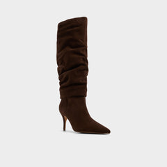 Medium brown Kimmia in Medium Brown - Knee-high boot, Stiletto heel | Aldo