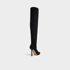 Black Caldan in Black - Over-the-knee boot, Stiletto heel | Aldo