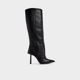 Black Lenoria in Black - Knee-high boot, Stiletto heel | Aldo