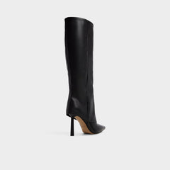 Black Lenoria in Black - Knee-high boot, Stiletto heel | Aldo
