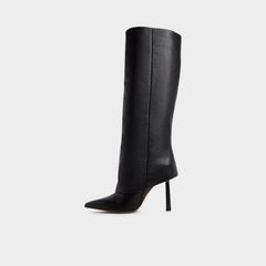 Black Lenoria in Black - Knee-high boot, Stiletto heel | Aldo