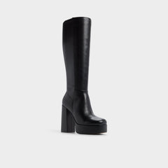 Black Albie in Wc Black - Knee-high boot, Platform | Aldo