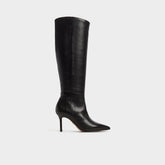 Black Saphiria in Wc Black - Knee-high boot, Stiletto heel | Aldo