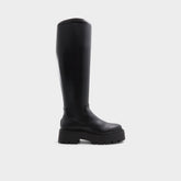 Black Carelden in Wc Black - Knee-high boot, Lug sole | Aldo
