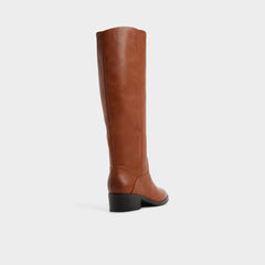 Medium brown Kaydienh in Medium Brown - Knee-high boot, Block heel | Aldo