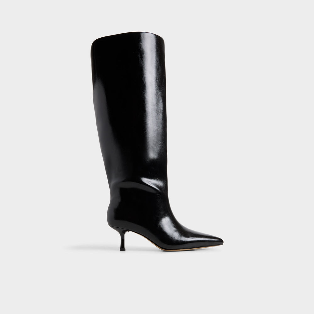 Black Selora in Wc Black - Knee-high boot, Stiletto heel | Aldo