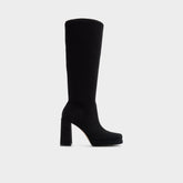 Black Gisselle in Black - Knee-high boot, Platform | Aldo