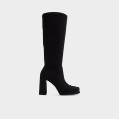 Black Gisselle in Black - Knee-high boot, Platform | Aldo