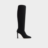 Black Lennora in Black - Knee-high boot, Stiletto heel | Aldo