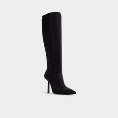 Other black Innez in Other Black - Knee-high boot, Stiletto heel | Aldo