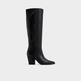 Black Kaelya in Black - Knee-high boot, Block heel | Aldo