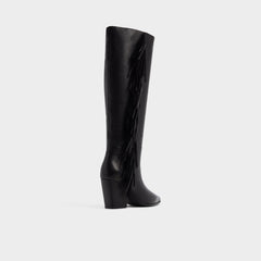 Black Kaelya in Black - Knee-high boot, Block heel | Aldo