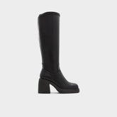 Black Auster in Wc Black - Knee-high boot, Platform | Aldo