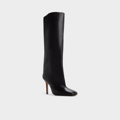 Black Aleena in Black - Knee-high boot, Stiletto heel | Aldo