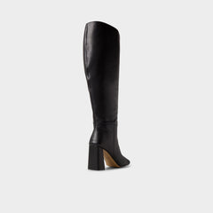Black Helana in Wc Black - Knee-high boot, Block heel | Aldo