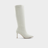 White/Bone Laroche White/Bone Women's Tall Boots - Knee-high boot, Stiletto heel | Aldo