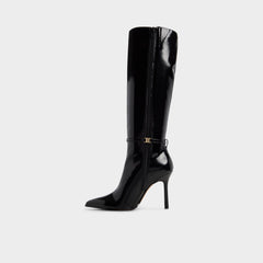 Black Maellie in Black - Knee-high boot, Stiletto heel | Aldo