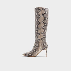 Beige Overflow Laroche Beige Overflow Women's Tall Boots - Knee-high boot, Stiletto heel | Aldo