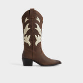 Royal Brown Nebraska Royal Brown Women's Western - Mid-calf western boot | Aldo