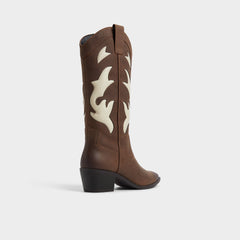 Royal Brown Nebraska Royal Brown Women's Western - Mid-calf western boot | Aldo