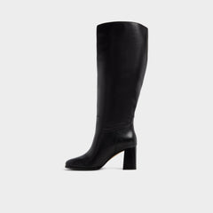 Black Elyze in Wc Black - Knee-high boot, Block heel | Aldo