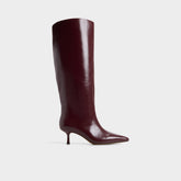 Burgundy Selora in Wc Burgundy - Knee-high boot, Stiletto heel | Aldo
