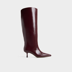 Burgundy Selora in Wc Burgundy - Knee-high boot, Stiletto heel | Aldo