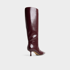 Burgundy Selora in Wc Burgundy - Knee-high boot, Stiletto heel | Aldo