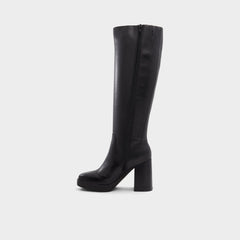 Black Equine Black Women's Tall Boots - Knee-high boot, Black | Aldo