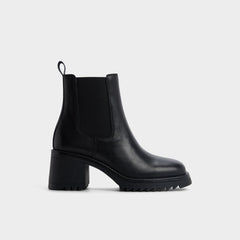 Black Anneliese in Black - Chelsea boot, Lug sole | Aldo