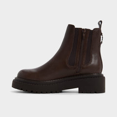 Dark brown Bestina in Dark Brown - Chelsea boot, Lug sole | Aldo