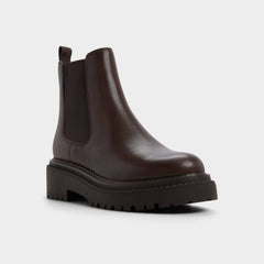 Dark brown Bestina in Dark Brown - Chelsea boot, Lug sole | Aldo