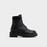 Black Lewellan in Black - Hiking boot, Lug sole | Aldo