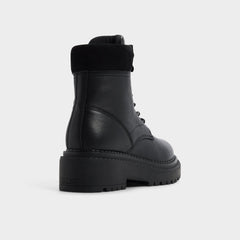Black Lewellan in Black - Hiking boot, Lug sole | Aldo