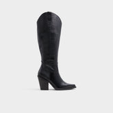 Black Nevada-wc Black Women's Western - Western knee-high boot, Black | Aldo