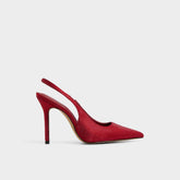 Dark red Lovebloom in Dark Red 14151889 - Slingback heel, Stiletto heel | Aldo