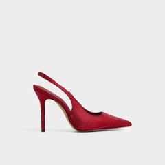 Dark red Lovebloom in Dark Red 14151889 - Slingback heel, Stiletto heel | Aldo