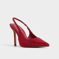 Dark red Lovebloom in Dark Red 14151889 - Slingback heel, Stiletto heel | Aldo