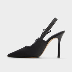 Other black Hennie in Other Black - Slingback heel, Stiletto heel | Aldo