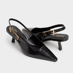 Black Nealie in Black 14139075 - Slingback heel, Kitten heel | Aldo