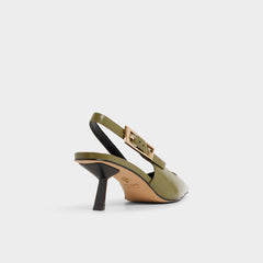 Khaki Nealie in Khaki 14139074 - Slingback heel, Kitten heel | Aldo